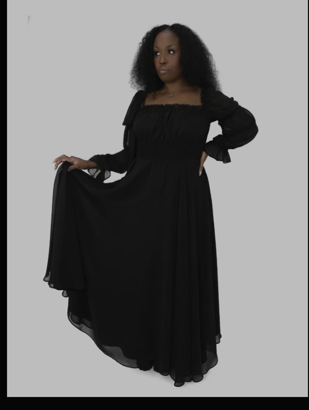 Foxblood Abigail Evening Gown